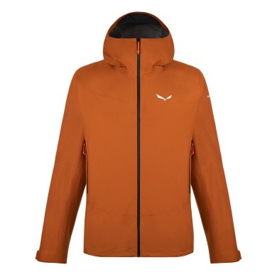 Salewa Wanderjacke Puez Gore-Tex Paclite (2-Lagen, wind/wasserdicht) autumnalorange Herren